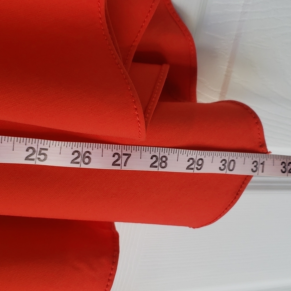 Ann Taylor red Assimetrical skirt size 10 - Picture 16 of 17